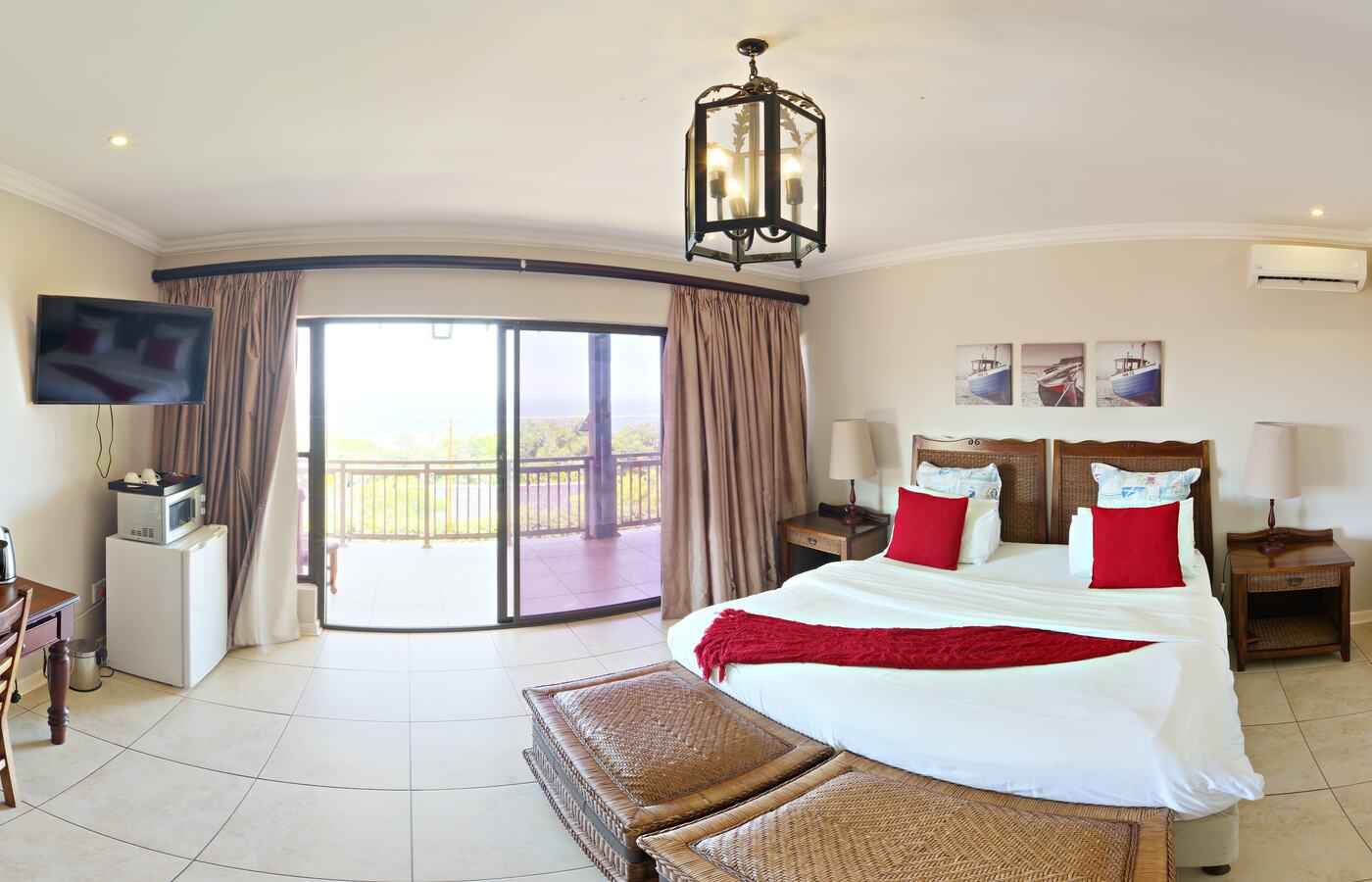 Suite Panorama con letto matrimoniale e terrazzo
